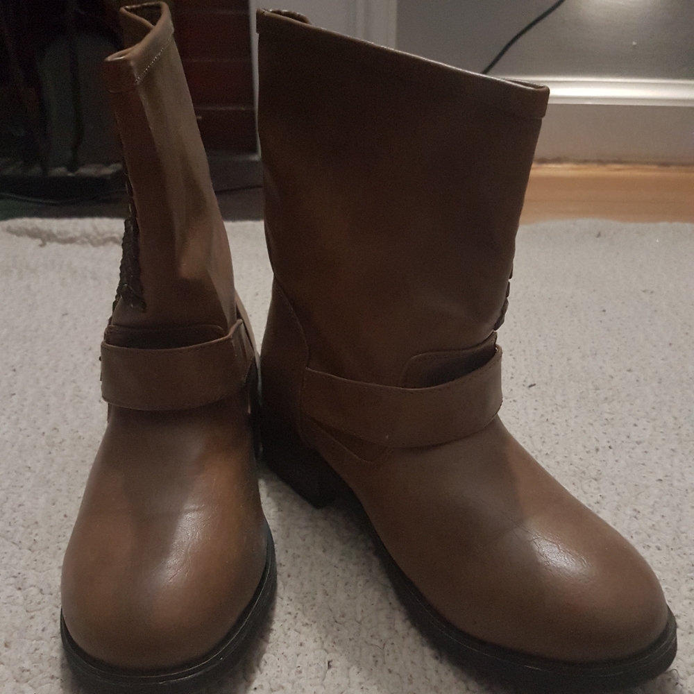 Studded boots